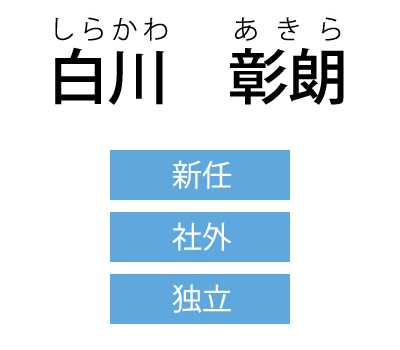 白川 彰朗（しらかわ あきら）